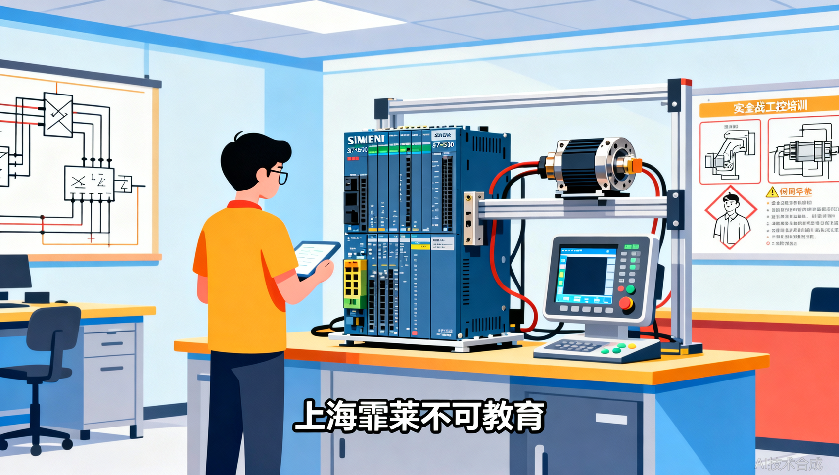 想学西门子1500同步控制，哪家机构有真设备？霏莱不可教育安排