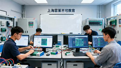 上海霏莱不可教育：Siemens PLC培训中，TIA Portal与仿真工具的教学比重