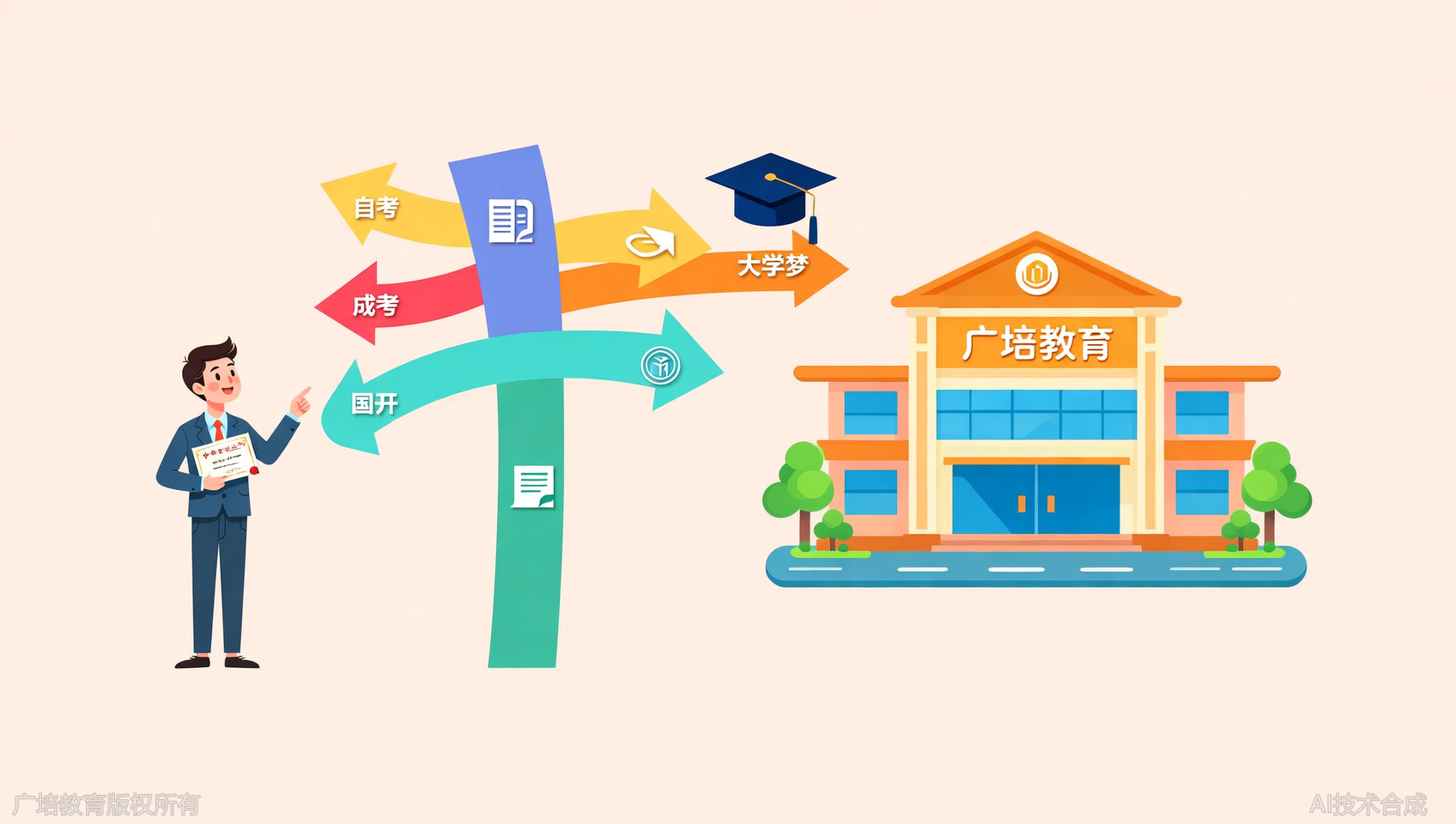 中专毕业十年，还能圆大学梦吗？广培教育给你答案