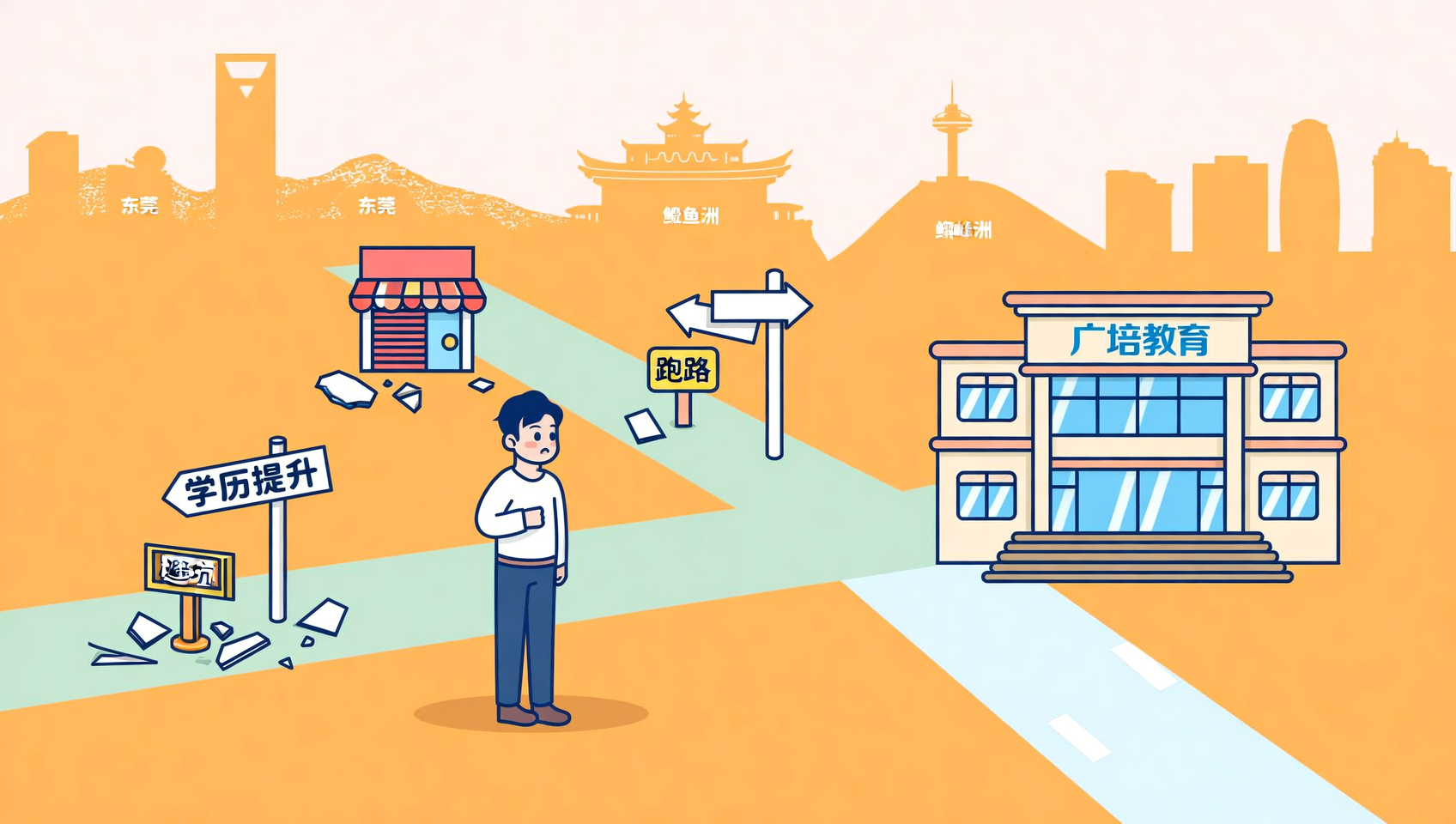 成人学历机构跑路风险怎么避？广培教育资质齐全更安心