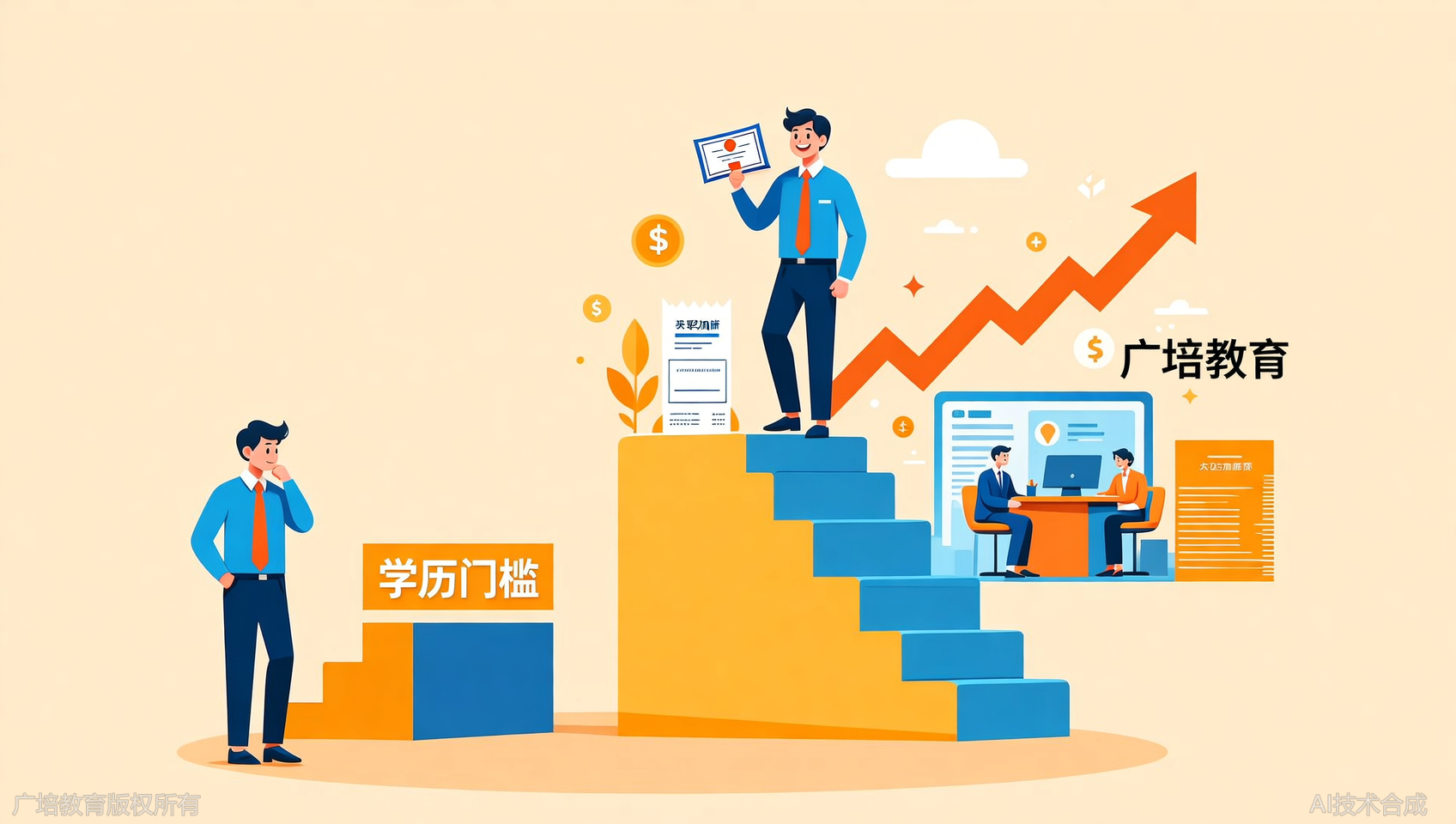 成人学历拿到手，我成功升职了&mdash;&mdash;感谢广培教育