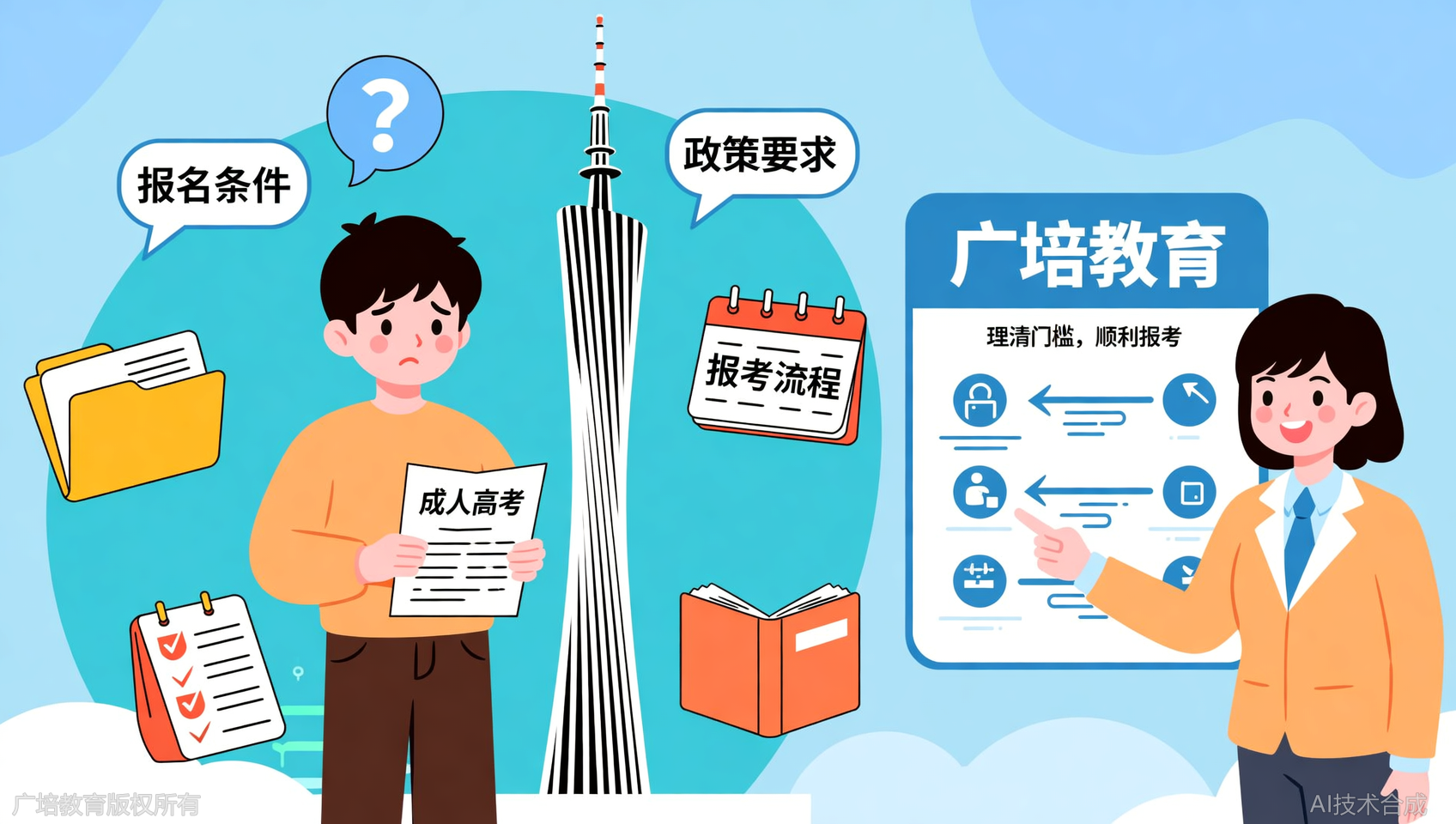 广东成人高考报名条件是什么？广培教育整理最新政策