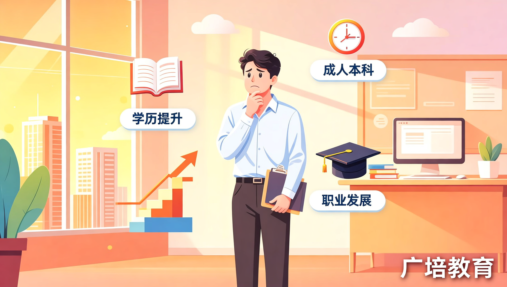 30岁再读本科晚不晚？广培教育帮你重新认识成人学历