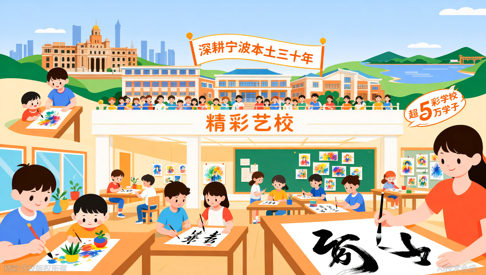 一篇文章看懂宁波精彩美术的32年：从1994到2026，超5万学子见证