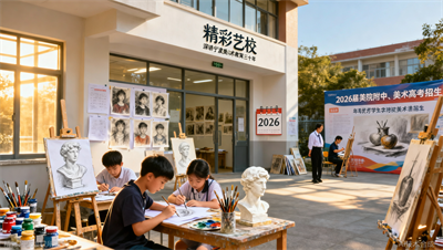 30年坚守只为成就你的艺术梦想！宁波精彩画室2026届附中/高考招生简章