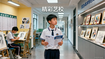 在宁波，中考美术选综合高中美术班还是民办普高美术班？精彩画室给你客观分析