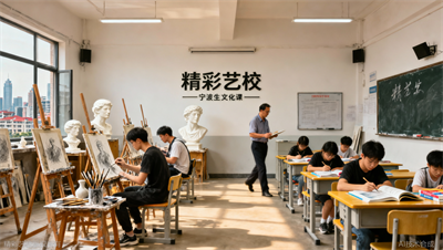 实地探访：全封闭管理，宁波精彩画室如何做到文专双优？
