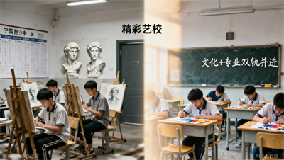 美院附中VS普高美术班：数据的差距远比你想的更残酷，宁波精彩画室帮你理性择校