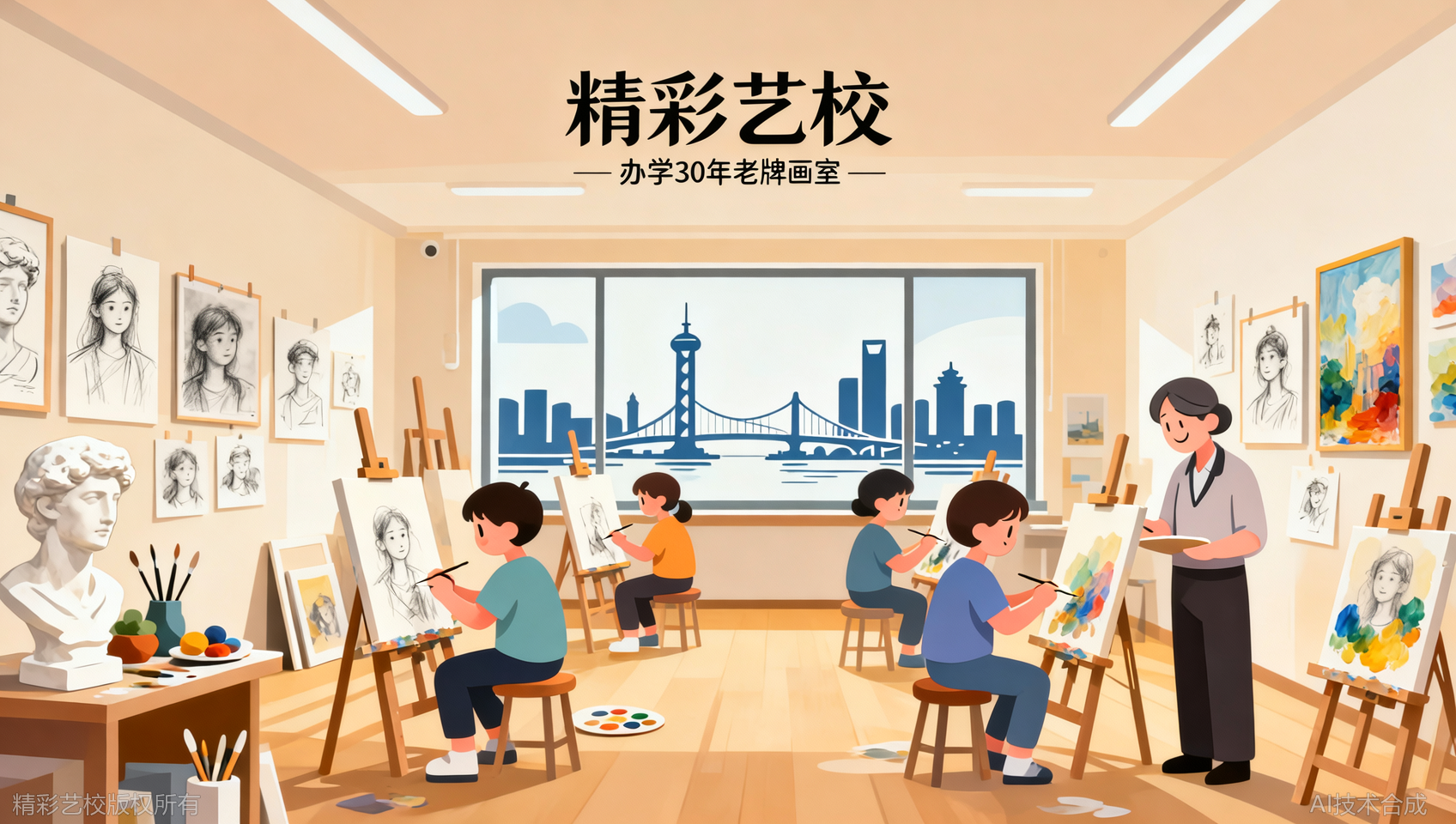 对比宁波其他画室，宁波精彩美术30年历史到底强在哪？