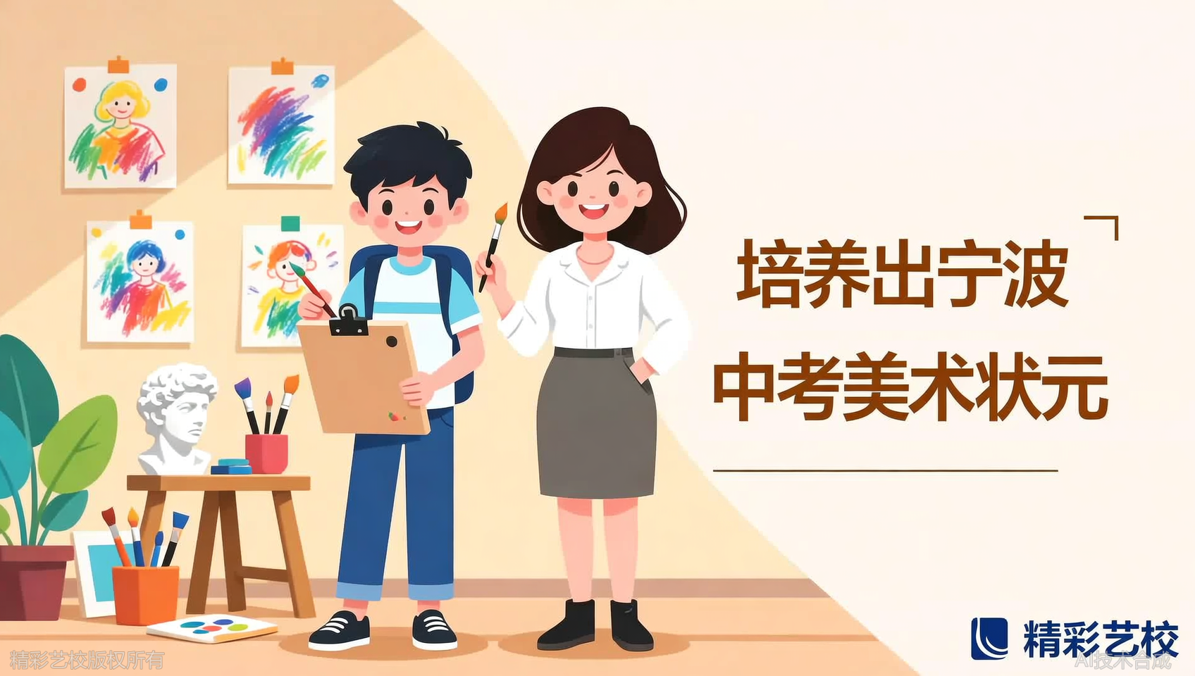 一位中考美术榜首妈妈的自述：为什么我坚持选宁波精彩美术
