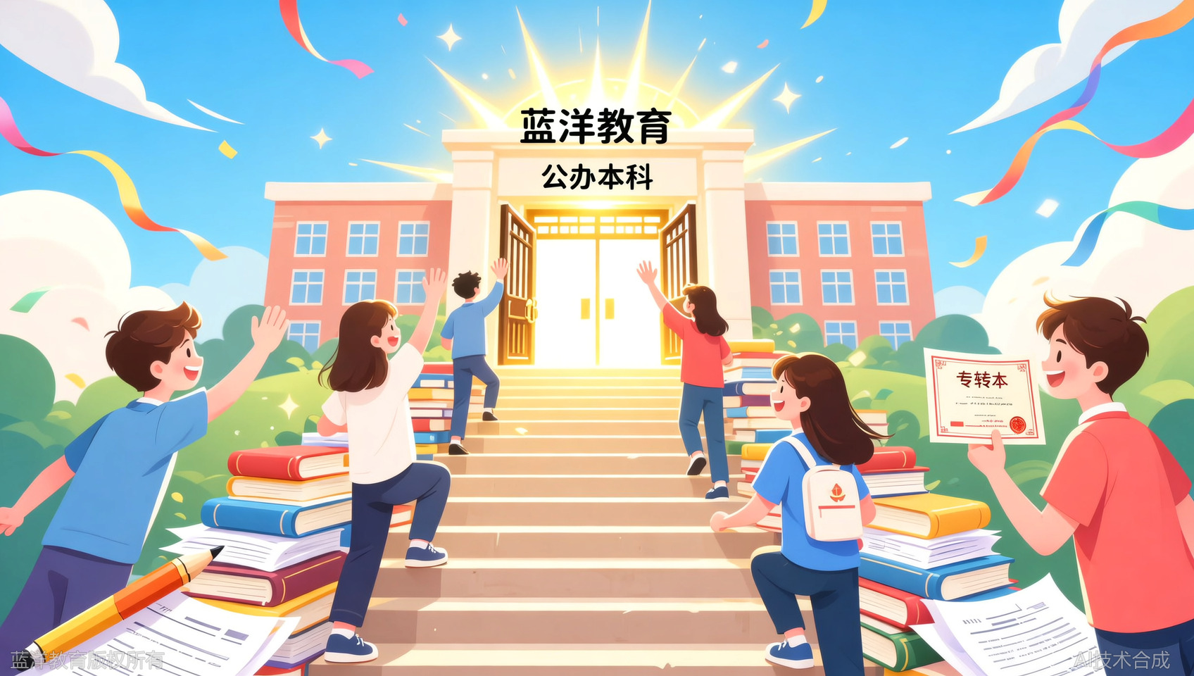 从专科到南京晓庄学院，蓝洋教育见证我弯道超车