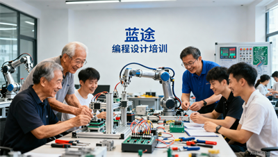自动化装配调试班团建：毕业学员带徒弟回校交流，深圳蓝途社群文化