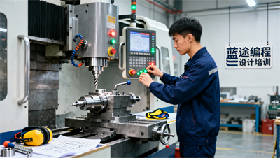 车铣复合培训为什么建议选有实机操作的？深圳蓝途每节课都在车间