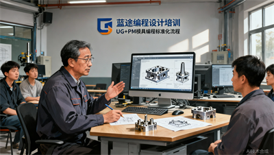 UG PM模具编程电极拆得不合理？深圳蓝途的电极设计标准化思路