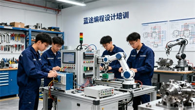 自动化装配调试双修学员：电气 机械通吃，深圳蓝途复合人才口碑