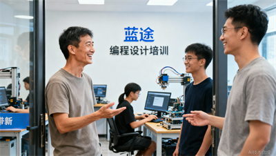 自动化装配调试老学员内推新学员，深圳蓝途转介绍奖励真实到账