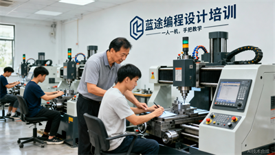 数控车床车铣复合编程班，深圳蓝途如何做到一人一机手把手？