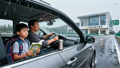从邯郸到石家庄，是什么让这位家长风雨无阻，每周坚持送孩子来嘉贝学英语？
