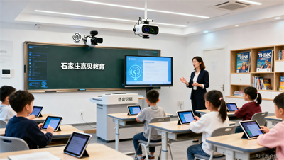 对标一线城市的英语课石家庄也有！嘉贝教育AI智慧教室 原版THINK教材