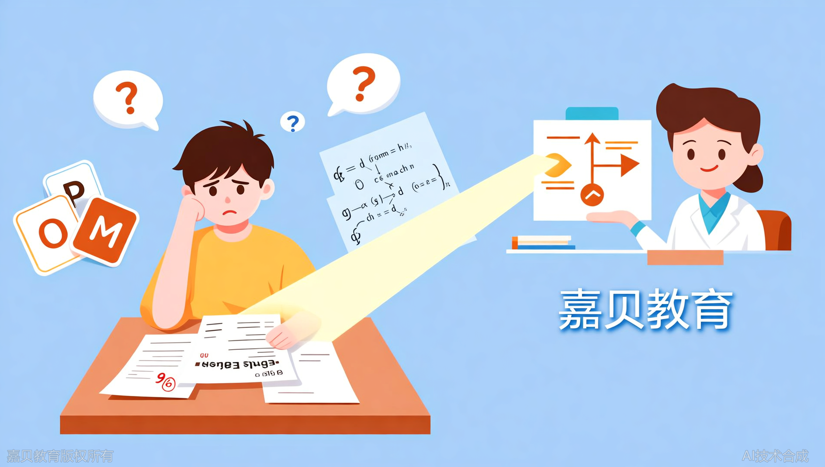 高中英语90+徘徊，嘉贝教育直言：你可能缺了这套思维