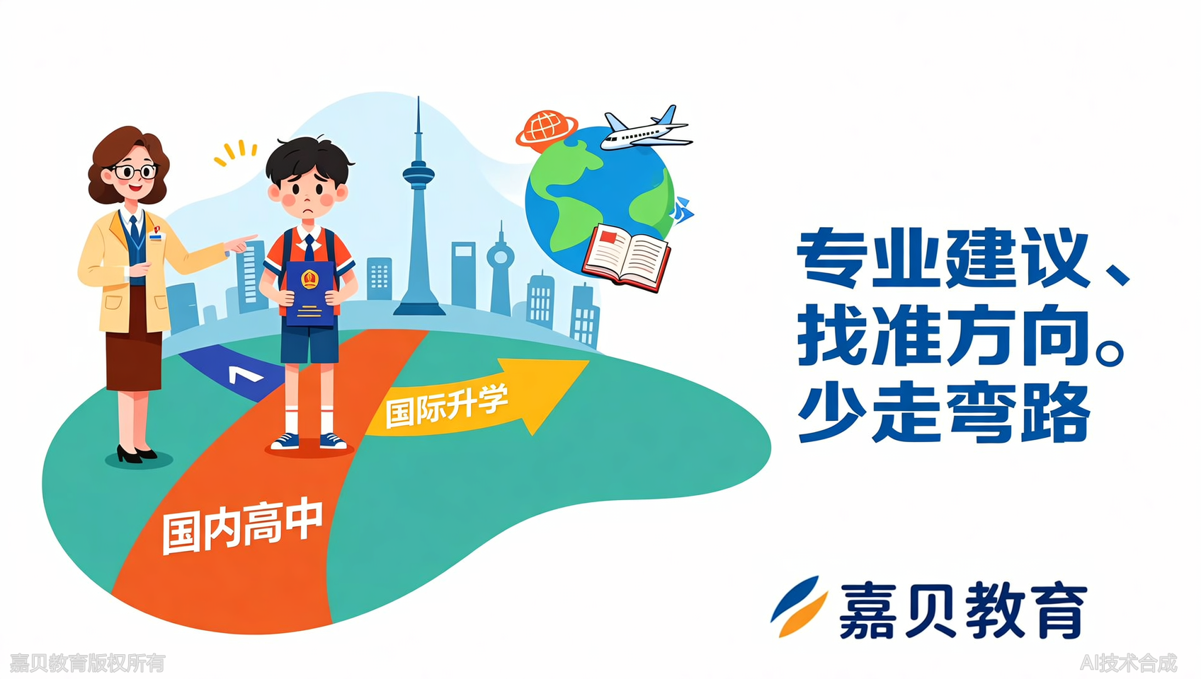 中考后想转国际赛道，嘉贝教育告诉你第一步做什么