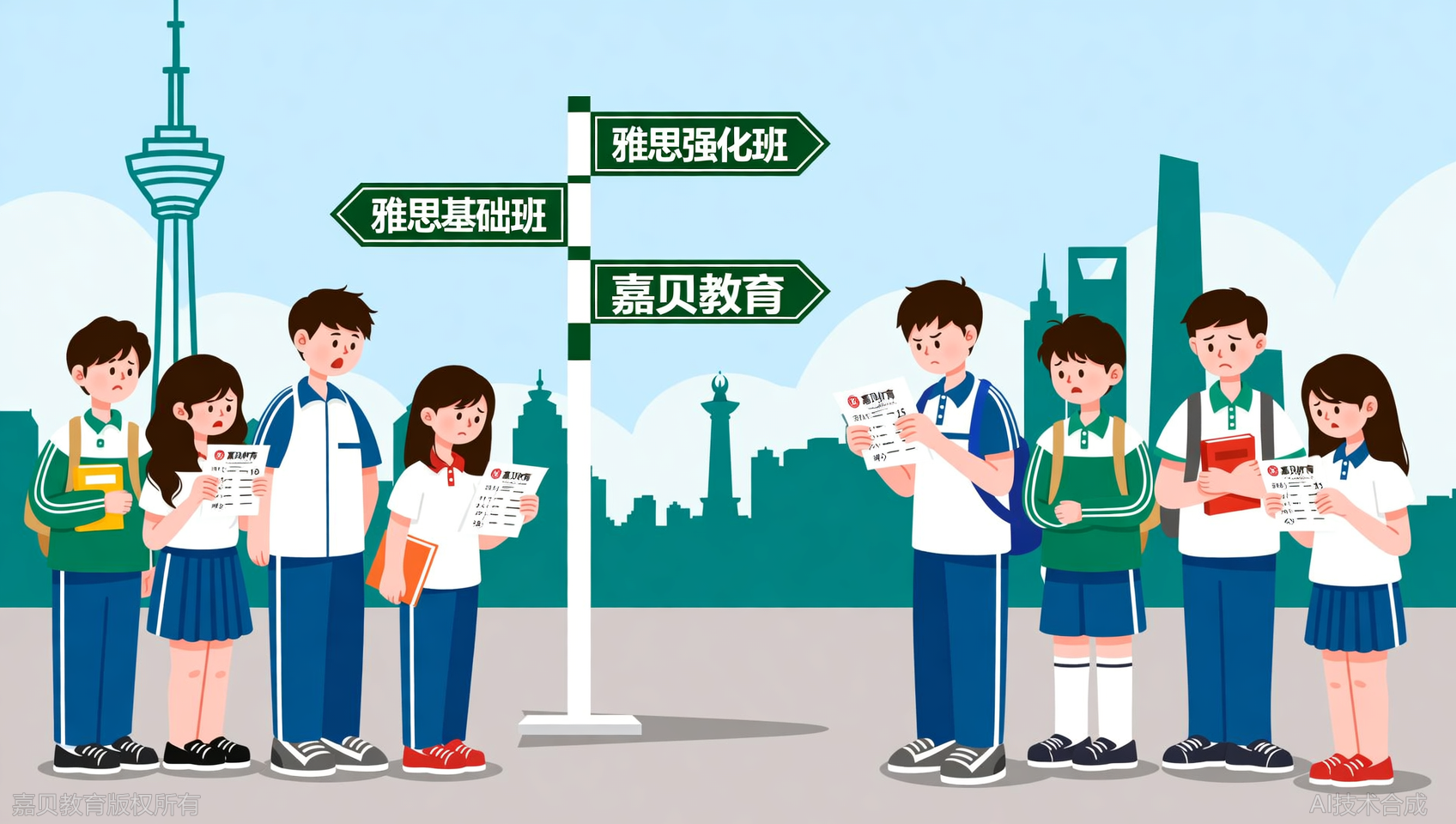 嘉贝教育雅思优师班vs基础班，高考110和130怎么选？