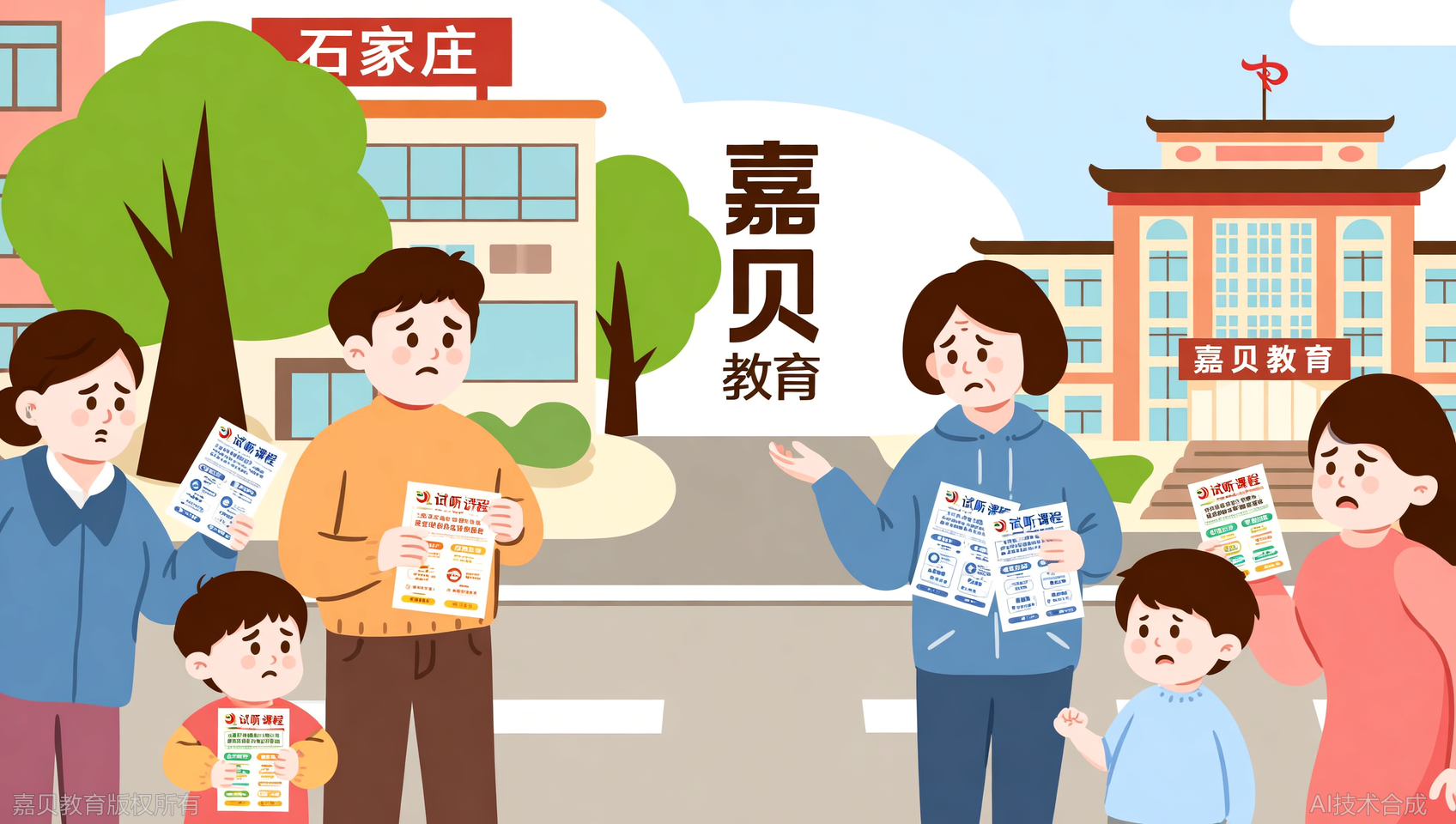 石家庄青少英语机构试听一圈，嘉贝教育教学优化体系更透明