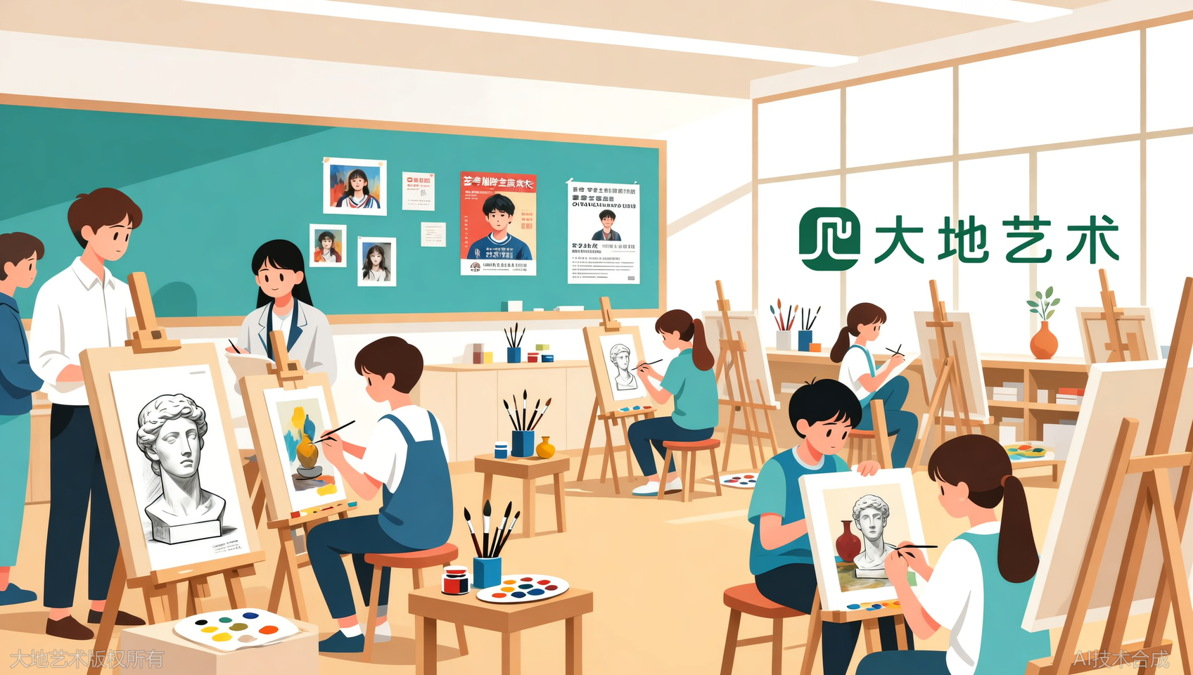 长沙美术集训画室怎么选？长沙大地艺术这份清单请收好