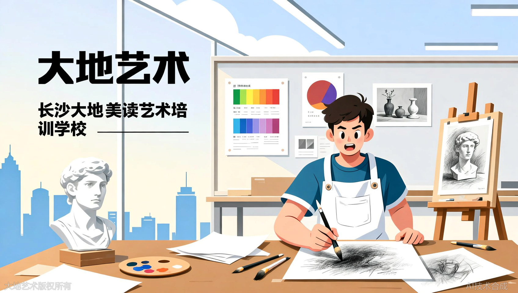 感谢大地艺术：一个美术复读生的弯道超车手记