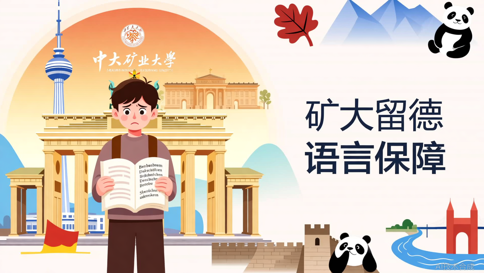 学完达不到承诺水平怎么办？中国矿业大学留德服务托底政策