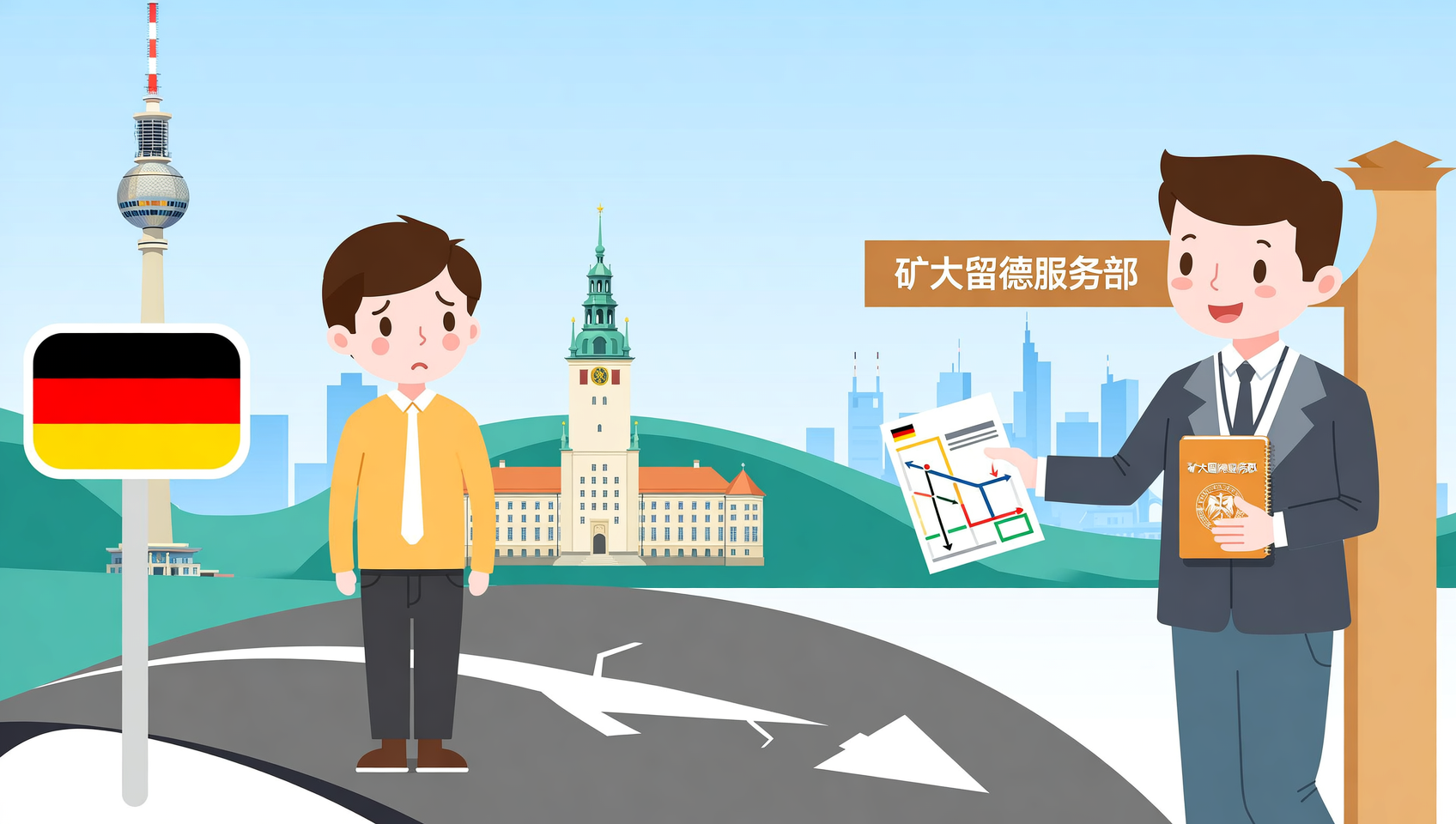 德语零基础想赴德工作？中国矿业大学留德服务帮你找准起点