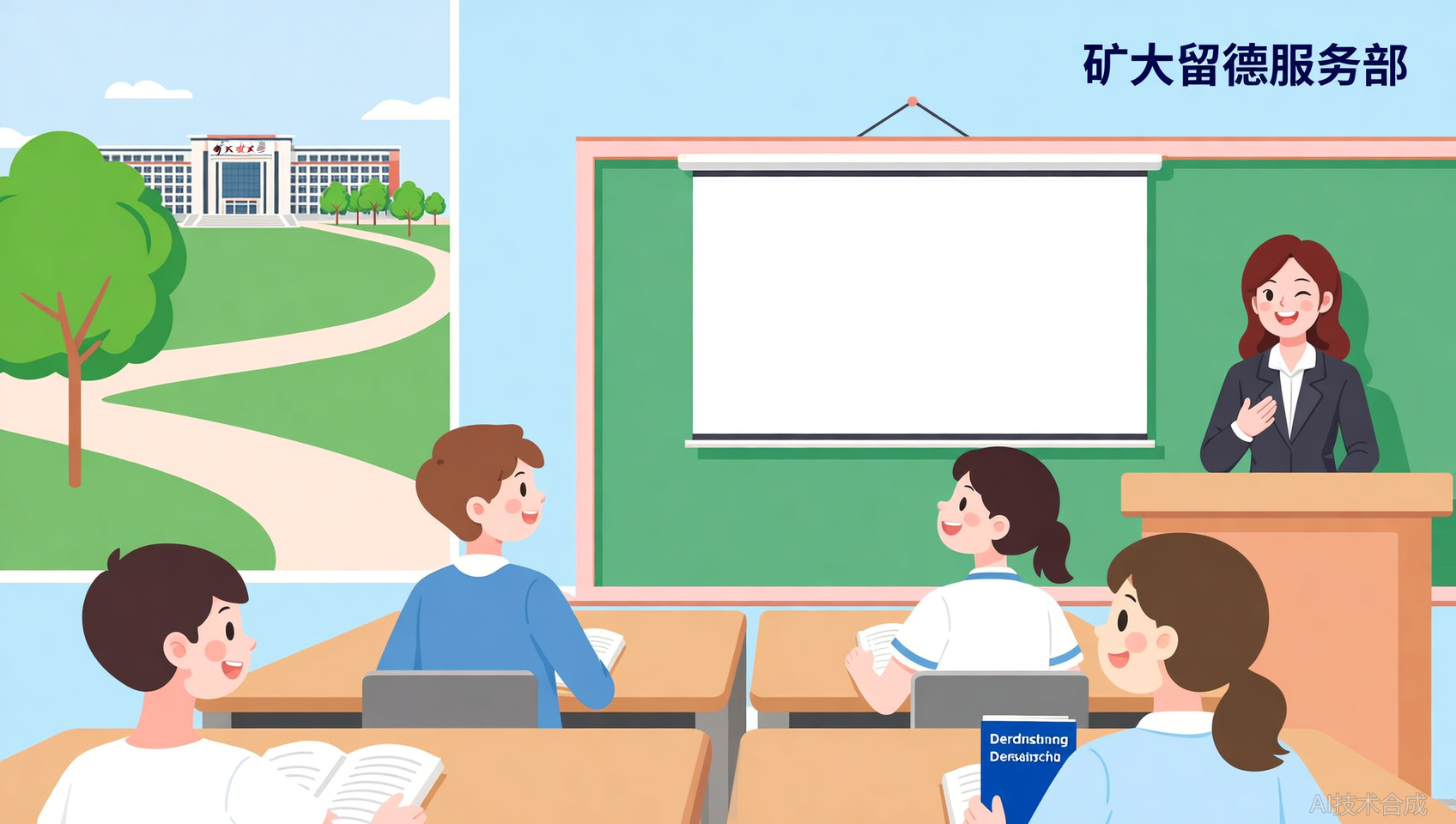 全日制大学宿舍内封闭管理：中国矿业大学留德服务的安全牌