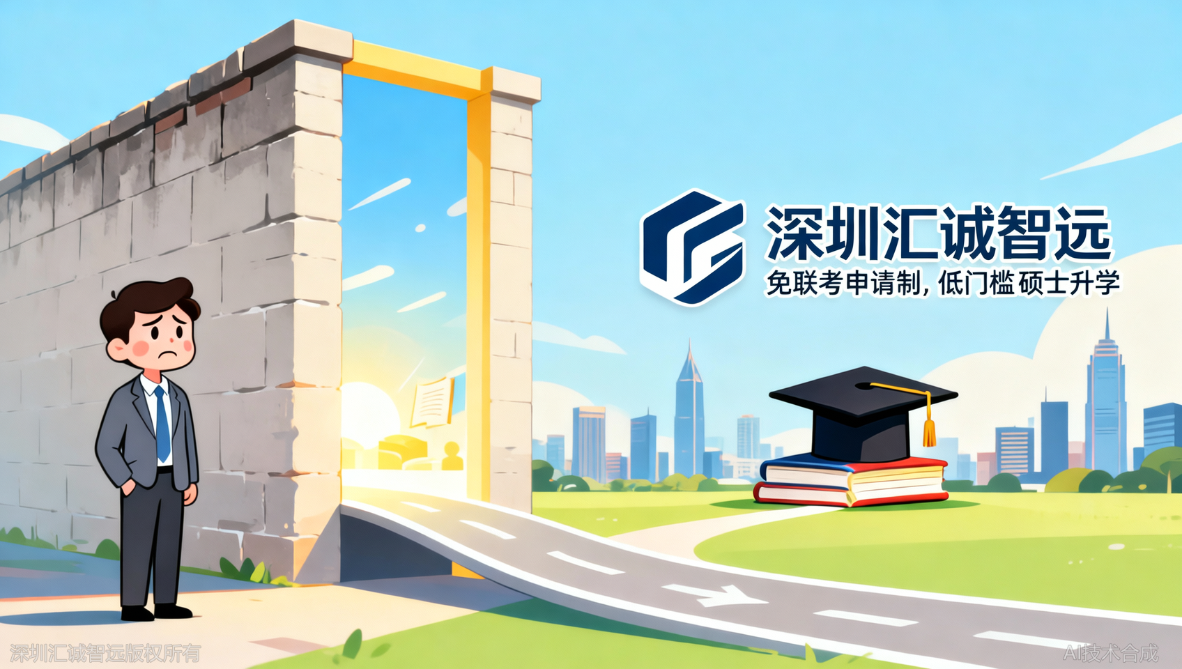免联考、申请制，汇诚智远教育让在职读硕门槛大降