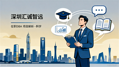 深圳在职博士怎么读？汇诚智远教育的DBA项目全解析
