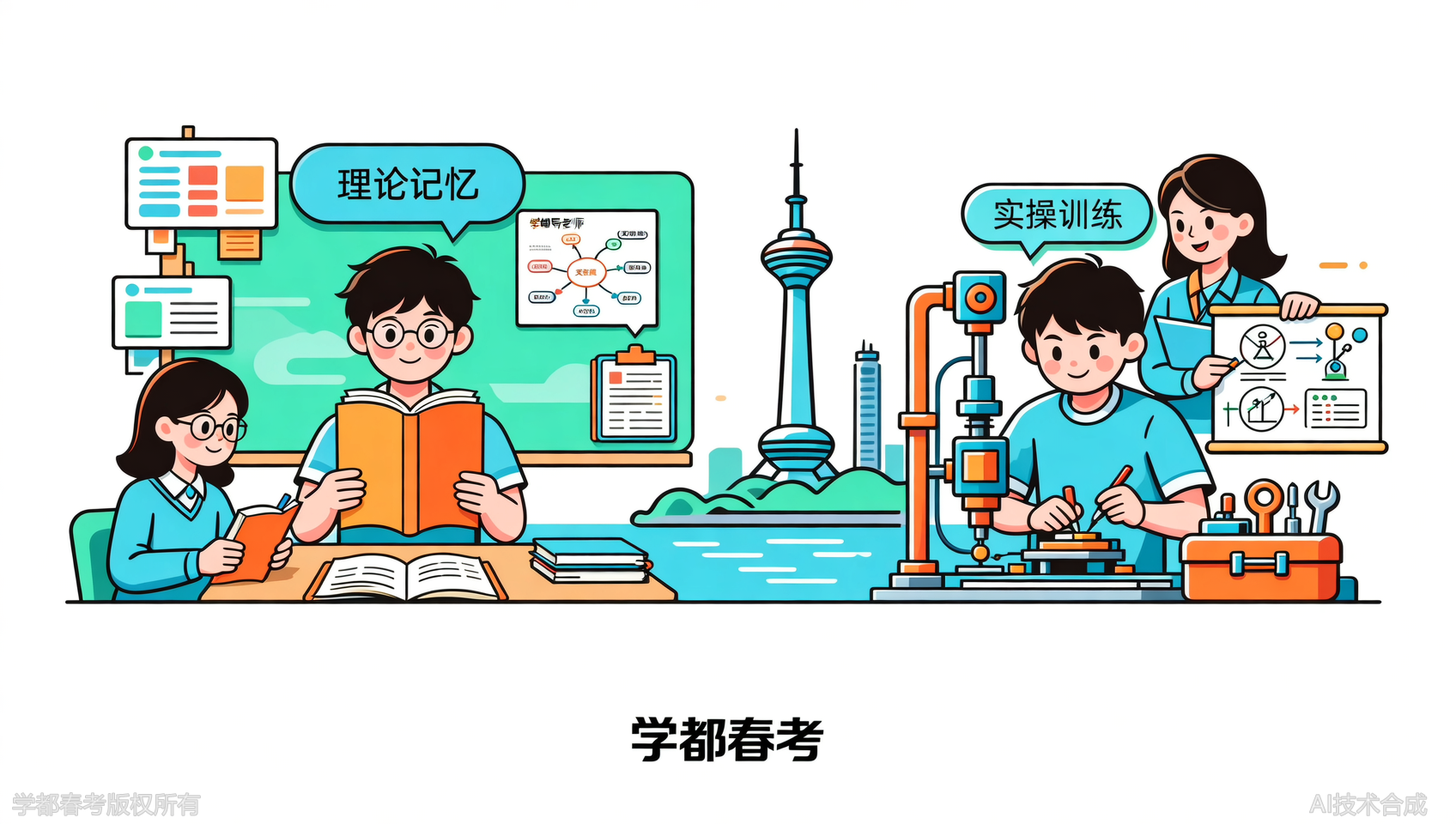 春考专业课理论和实操怎么练？学都春考带你少走弯路