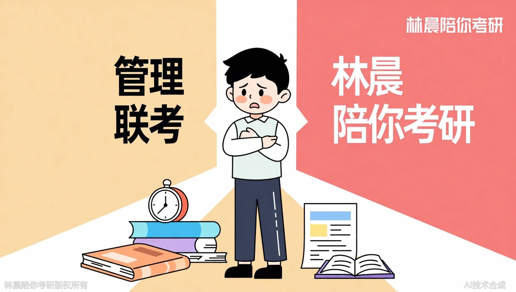 从犹豫到信任，林晨陪你考研教学质量真的没话说