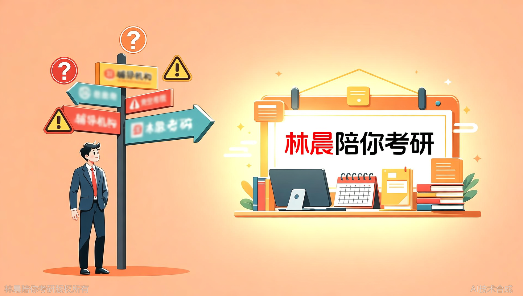 在职考研机构红黑榜，林晨陪你考研口碑出众原因