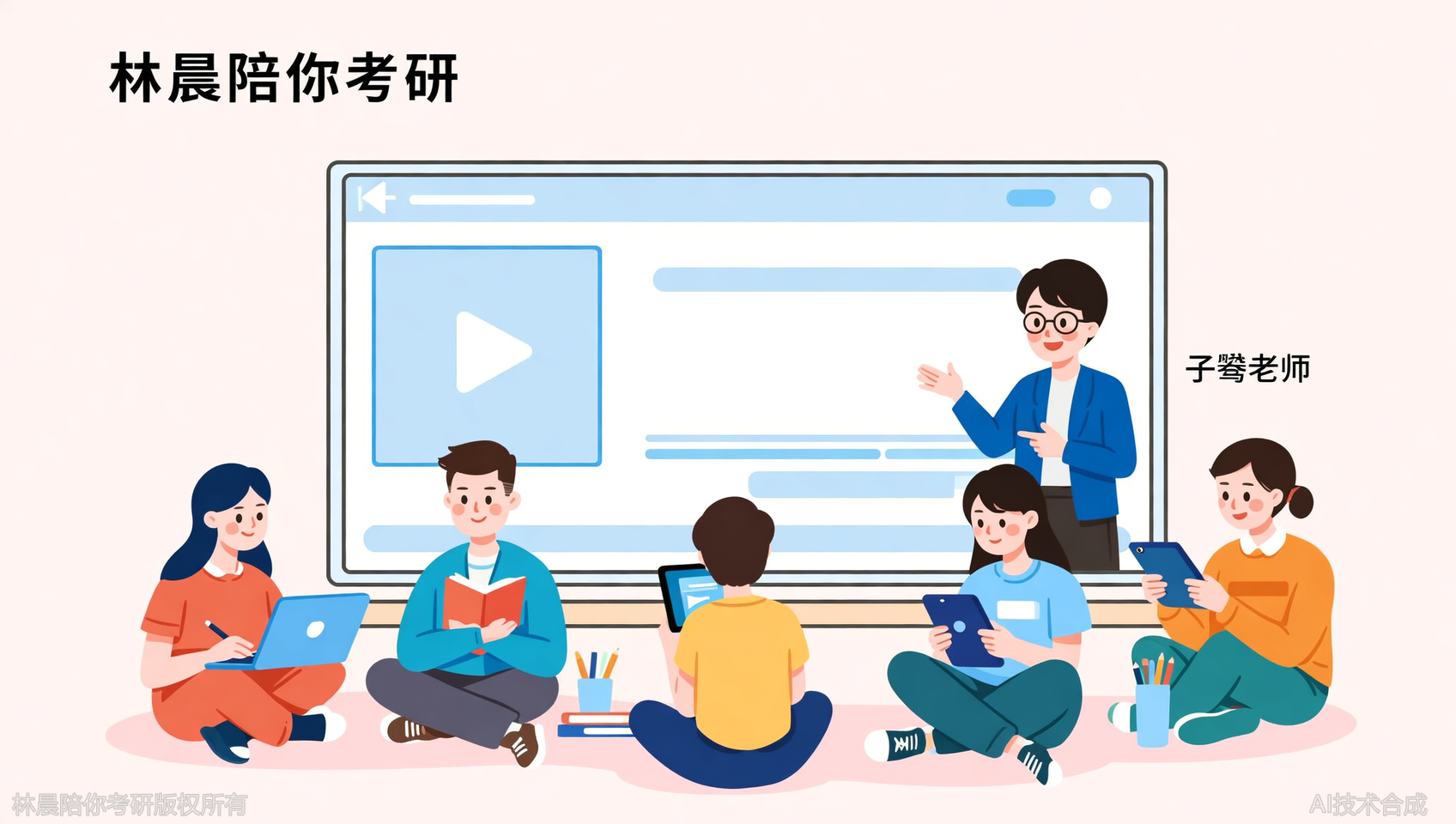 B站有免费的管综数学课吗？林晨陪你考研子骞老师试听片段