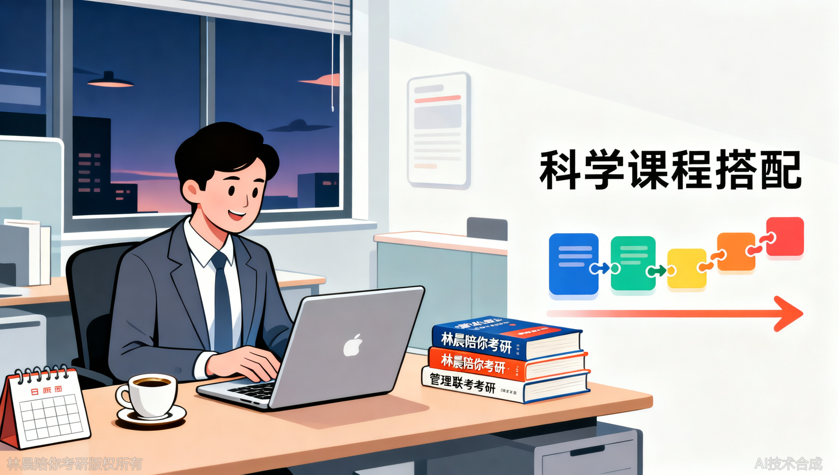 上班族备考时间紧张，线上管综课程该如何合理搭配