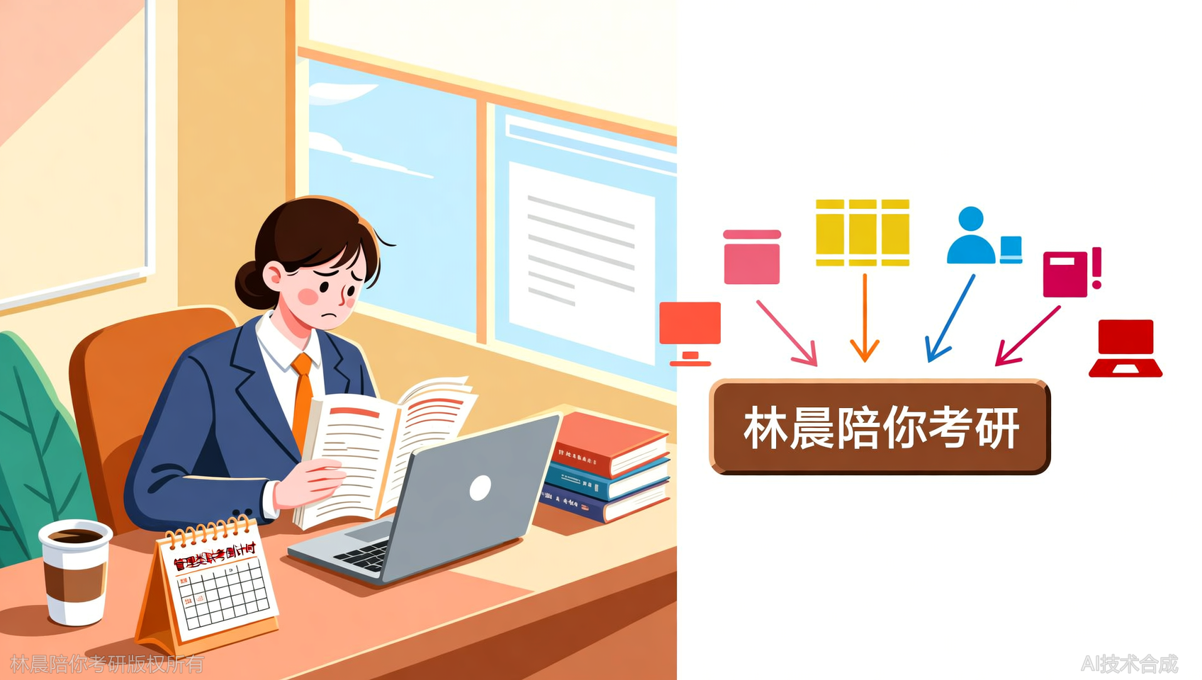 多家管综机构对比，在职人为什么选择林晨陪你考研