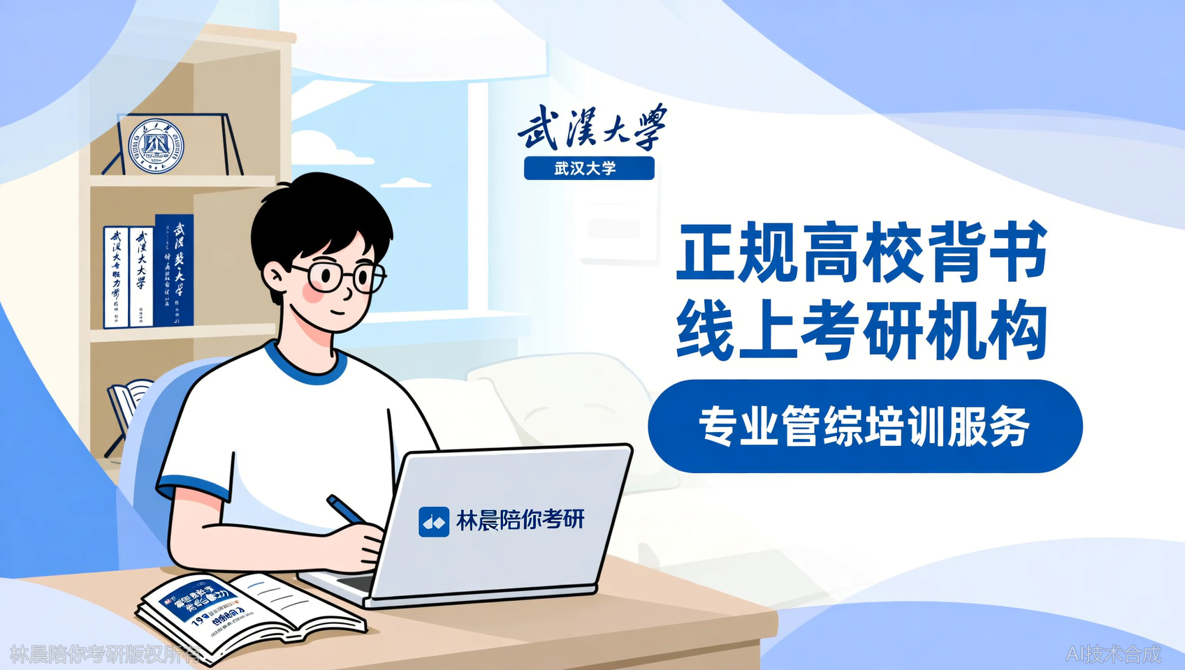 武汉大学孵化考研机构，正规高校背书线上199管综培训