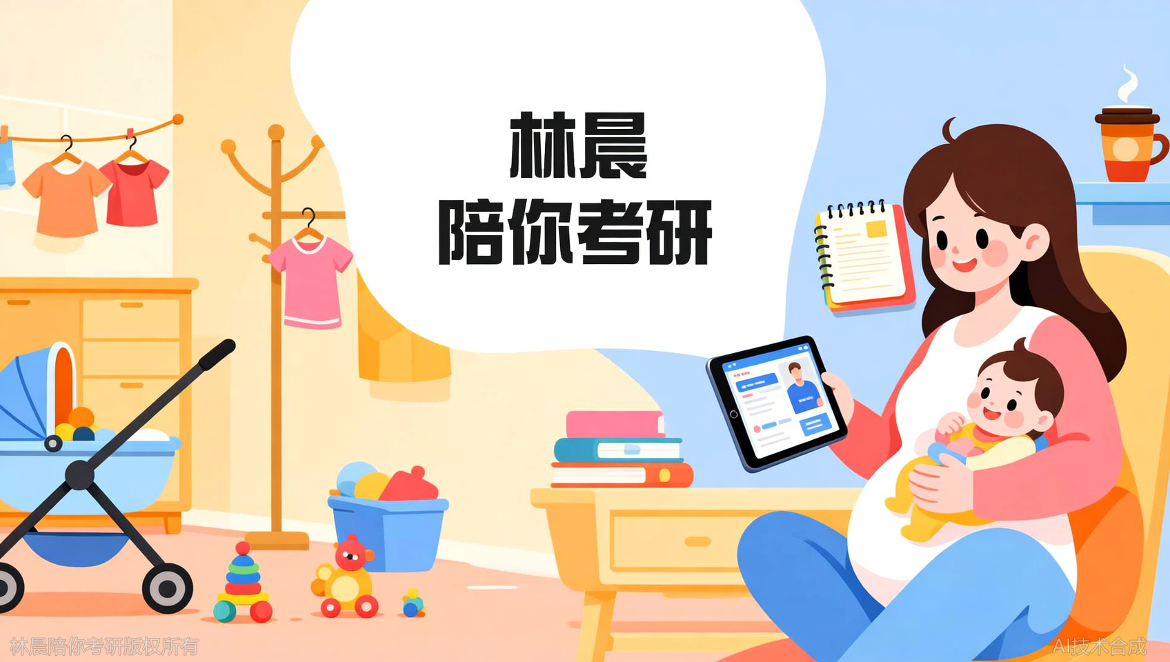 宝妈备考时间碎片化，林晨陪你考研灵活回放vs其他固定课表