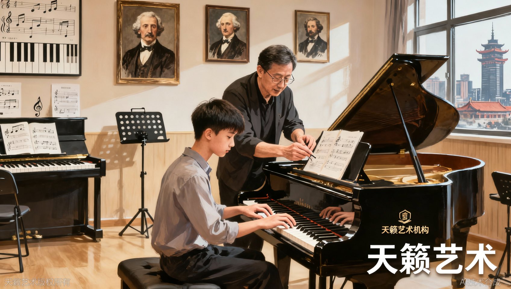 你离西安音乐学院还差几次一对一指导？