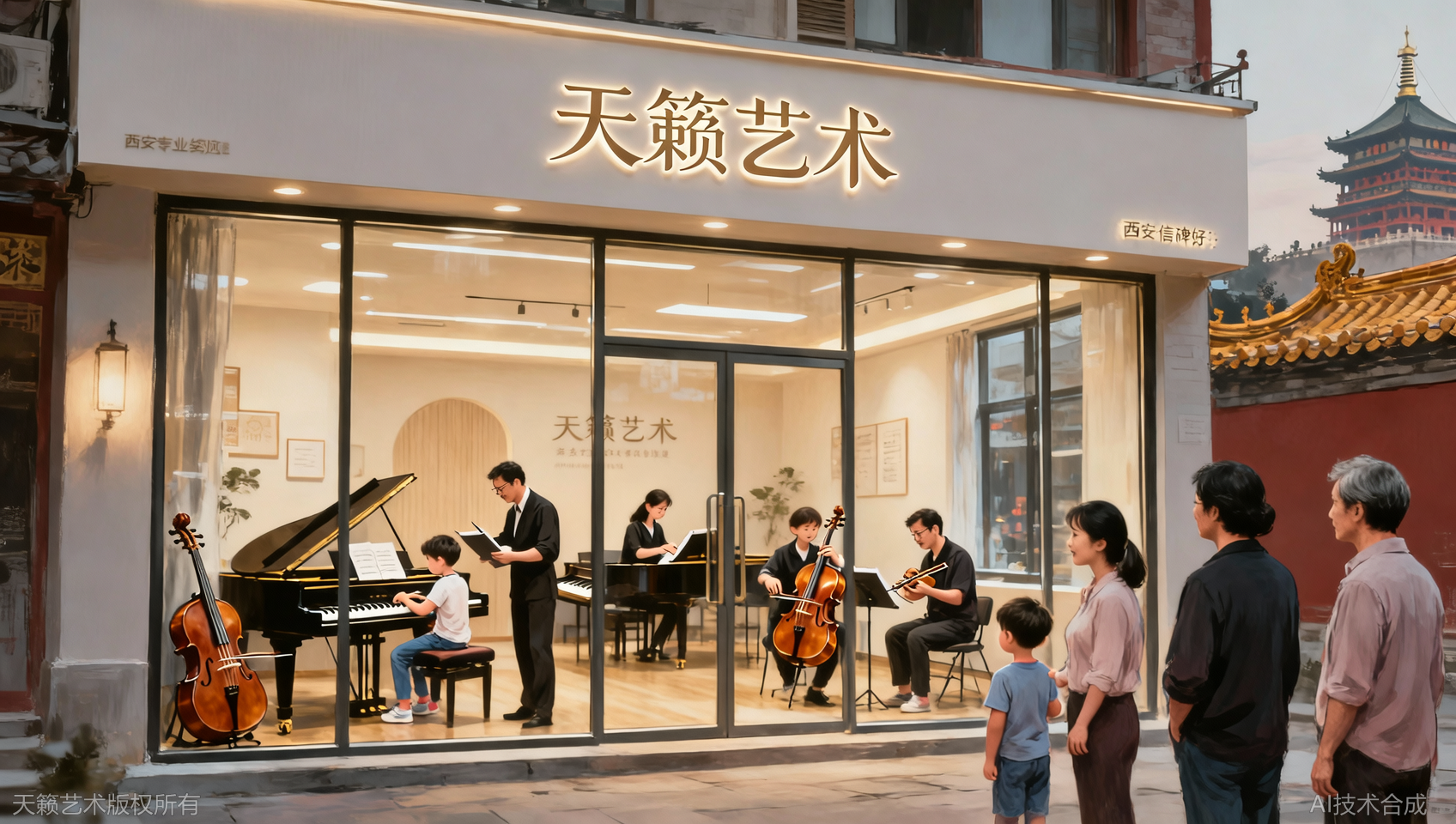 为什么西安音乐圈的老师也敢把孩子送来天籁艺术？