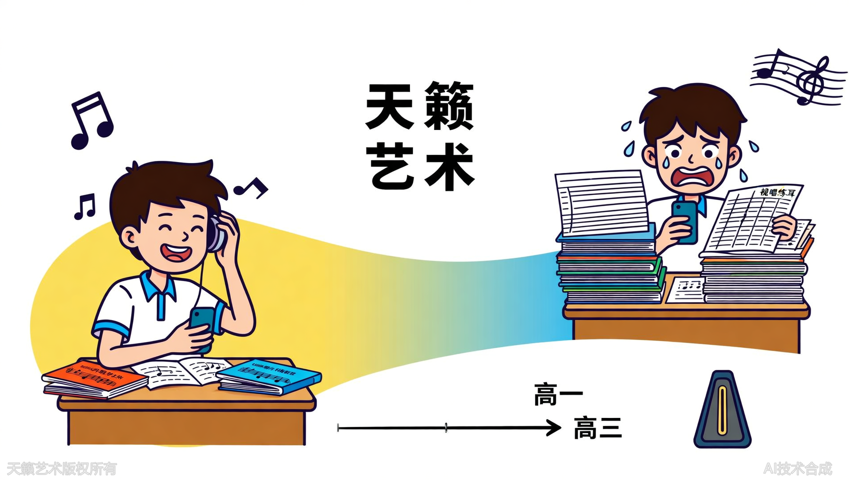 高一不学视唱练耳，高三哭都来不及&mdash;&mdash;天籁艺术预警