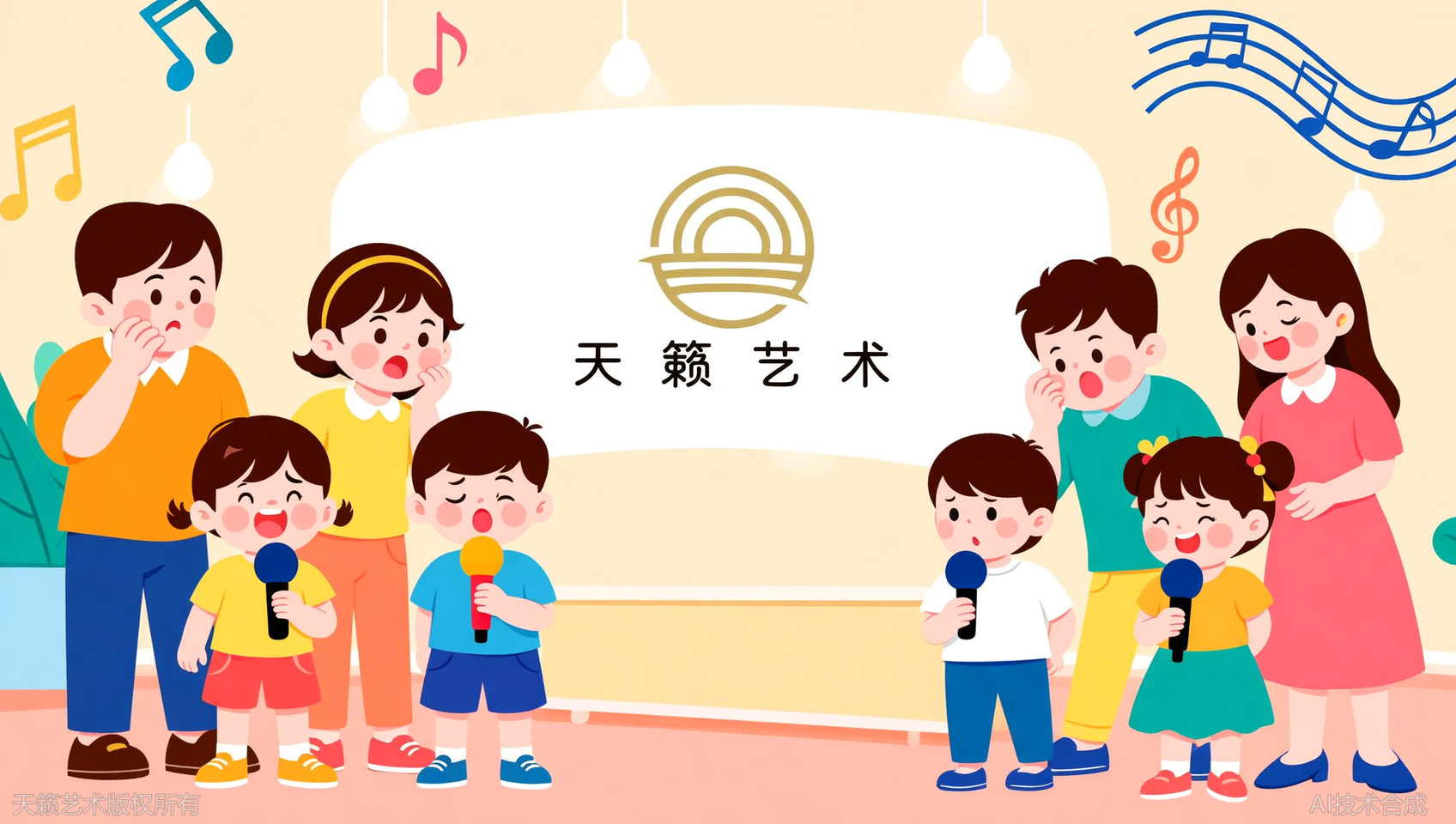 孩子喜欢唱歌，但能走美声还是流行？天籁艺术帮你定位