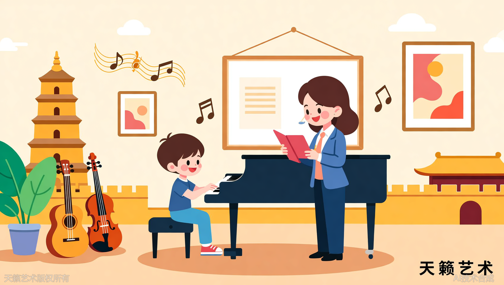 美团上搜&ldquo;音乐一对一&rdquo;，天籁艺术评价里全是真实学员