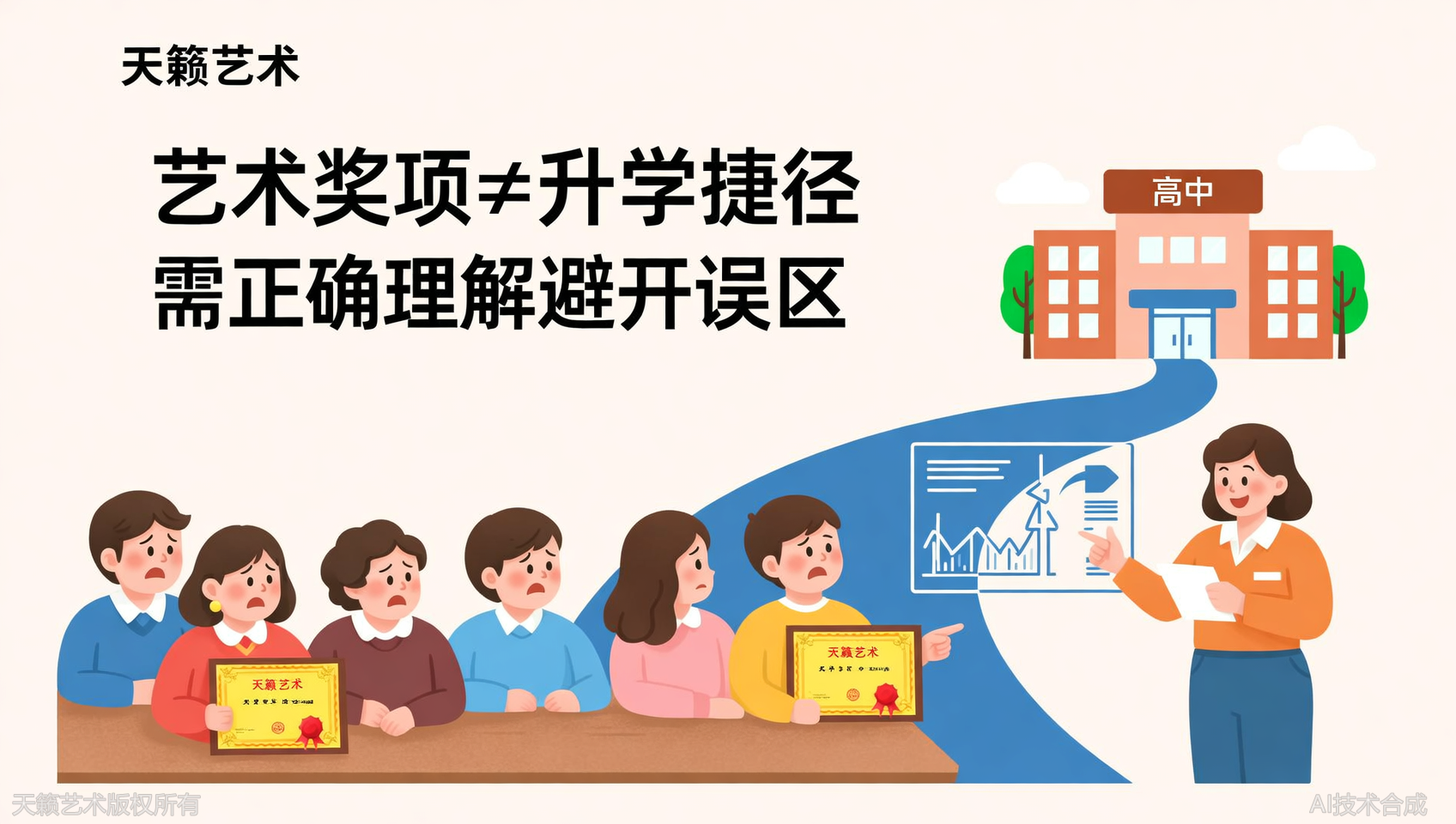 初中生参加艺术比赛拿奖就能升学吗？天籁艺术为你解读政策
