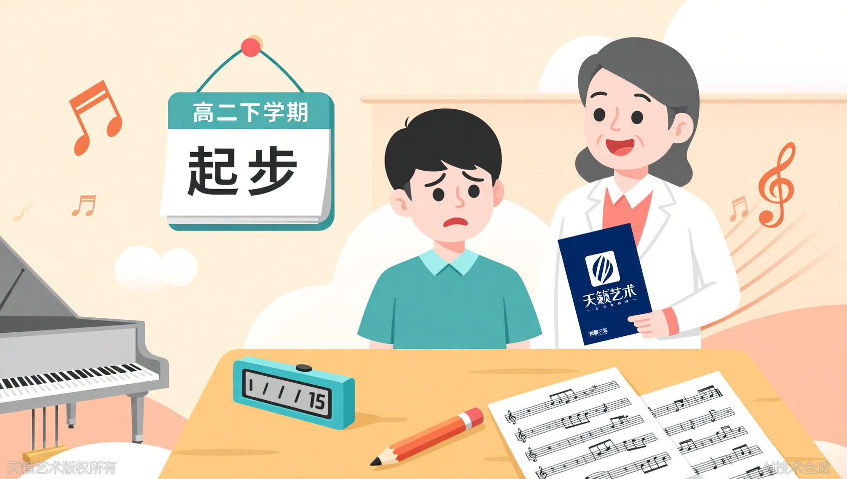 高二下学期才决定艺考，还来得及吗？天籁艺术做得到