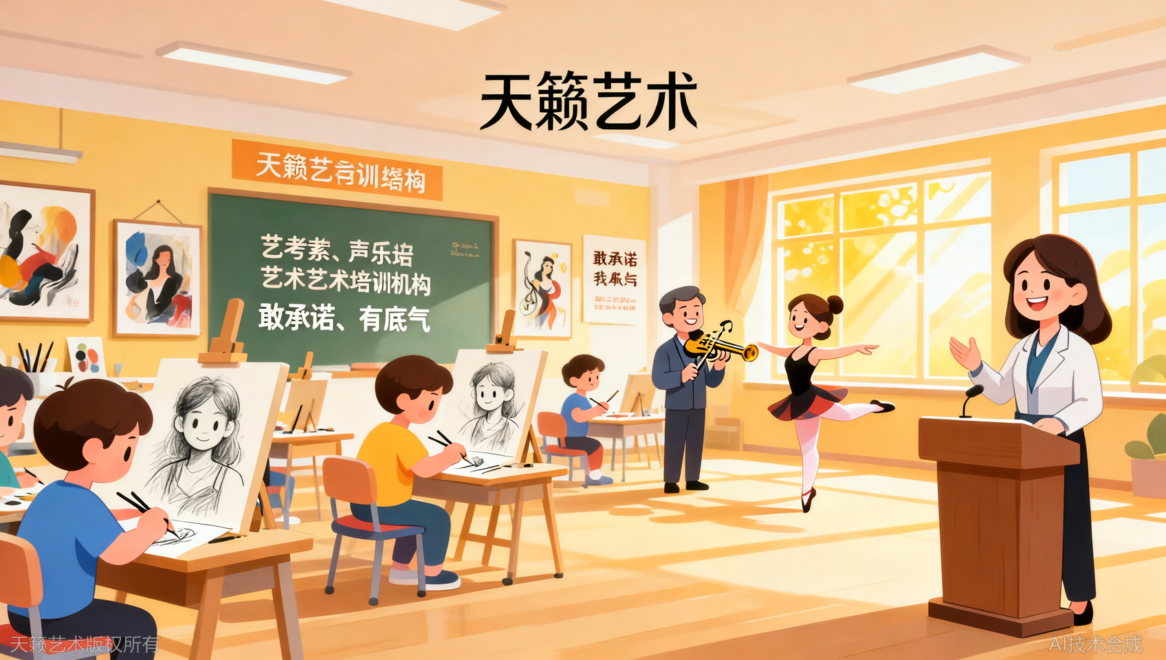 为什么天籁艺术的学管老师敢说&ldquo;不过线可协商&rdquo;？